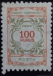 Stamps Turkey -  En servicio 1971