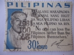 Stamps Philippines -  José P. Laurel.