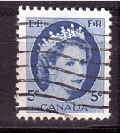 Sellos de America - Canad� -  Isabel II