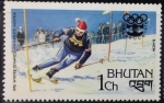 Stamps Bhutan -  Slalom