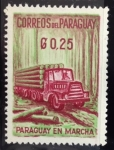 Stamps Paraguay -  Camión con troncos