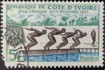 Stamps Ivory Coast -  Juegos de Abidjan