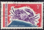 Stamps Ivory Coast -  Cangrejo