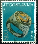 Stamps : Europe : Yugoslavia :  Anillo de plata