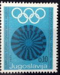 Stamps : Europe : Yugoslavia :  Anillos olímpicos 