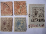 Stamps Philippines -  Alfonso XIII. -