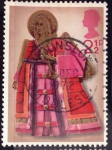 Stamps Ivory Coast -  Angel con trompeta 