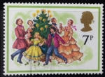 Stamps United Kingdom -  Cantando villancicos