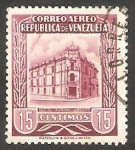 Stamps : America : Venezuela :  568 - Oficina principal de Correos, en Caracas