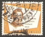 Stamps Venezuela -  707 - Centº de la muerte del almirante Agustín Codazzi