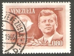 Stamps Venezuela -  861 - II Anivº de la muerte de John F. Kennedy