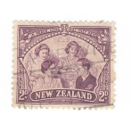 Stamps New Zealand -  Larga paz al reino