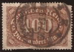 Stamps Germany -  Marcos Numeral  1922  400 reichsmark