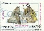 Stamps Spain -  NAVIDAD 2008. MISTERIO BELEN DEL PRÍNCIPE. EDIFIL 4442