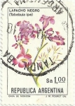 Stamps Argentina -  FLORES.TIPOS DE 1982 EN NUEVA MONEDA. LAPACHO NEGRO. Tabebuia ipe. YVERT AR 1357