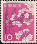 Stamps Japan -  Cherry blossoms