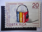 Stamps Costa Rica -  Cooperación Cultural Costa Rica-Liechtenstein Radiofonia Cultural.