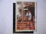 Stamps Costa Rica -  151 Aniversario del Canton de Grecia