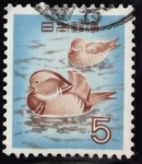 Sellos de Asia - Japn -  Pato Mandarín 