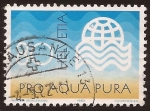 Stamps Switzerland -  Pro Aqua Pura  1982 80 cents