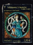 Sellos del Mundo : Europa : Francia : LA SIBYLLE D´ÉRYTHRÉE   LÉONARD LIMOSIN  1505-1575