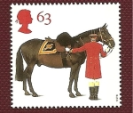 Stamps United Kingdom -  Caballos de la Reina