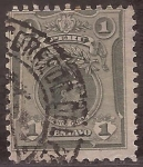 Stamps : America : Peru :  Manco Capac  1909 1 centavo