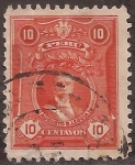 Stamps : America : Peru :  Augusto B. Leguia  1925 10 centavos