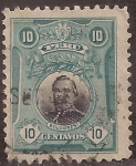 Sellos del Mundo : America : Peru : Bolognesi  1918 10 centavos
