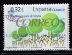 Stamps : Europe : Spain :  VALORES  CIVICOS.  PLANTEMOS PARA EL PLANETA