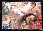 Sellos del Mundo : Europa : Espa�a : PATRIMONIO NACIONAL  TAPIZ  ZENOBIA Y EL EMPERADOR AURELIANO ( S. XVII )