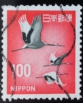 Stamps Japan -  Grulla de Manchuria