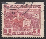 Stamps Czechoslovakia -  246 - Castillo de Hluboka