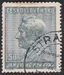 Stamps Czechoslovakia -  329 - 150 Anivº del nacimiento de J.E. Purkyne