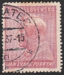 Sellos de Europa - Checoslovaquia -  330 - 150 Anivº del nacimiento de J.E. Purkyne
