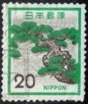 Stamps Japan -  Pino Japonés 