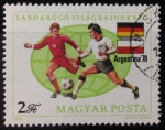Stamps Hungary -  Copa del mundo de fútbol 1978