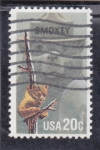 Stamps United States -  Smokey