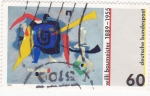 Stamps Germany -  obra Willi Boumeister