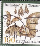 Stamps Germany -  murcielagos