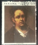 Stamps Panama -  Autoretrato de Goya