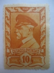 Stamps : Europe : Czechoslovakia :  Tomas Masaryk 185o-1937