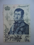 Stamps Spain -  Fernndo VII.