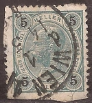 Stamps : Europe : Austria :  Emperador Francisco José  1899 5 hellers
