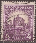 Stamps : Europe : Hungary :  Corona de St.Stephen  1926  4 filler