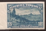 Sellos de Europa - Espaa -  Defensa de Madrid  1938 sin dentar 45 cents + 2 ptas