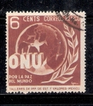 Stamps Mexico -  ONU por la paz del mundo