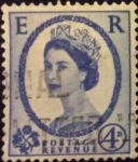 Stamps United Kingdom -  Queen Elizabeth 