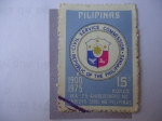 Stamps Philippines -  Comisión de Administración Pública Repúblicana de Felipina - 75º Aniversario 1900/75.