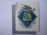 Stamps Philippines -  Sociedad Filatélica - Bodas de Plata 1950-1975
